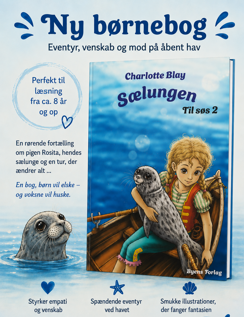 Sælungen - ny børnebog af forfatteren Charlotte Blay