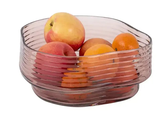 frugtskål i glas