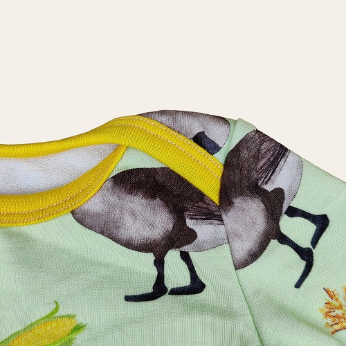 Babybodystocking med Kanadagäss