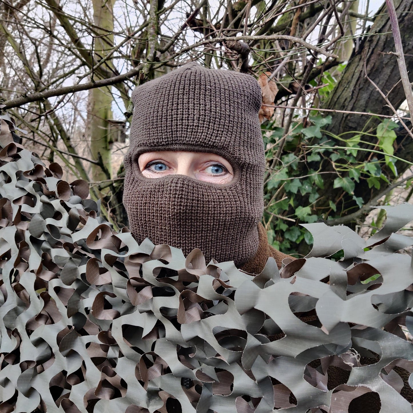 Balaclava - hue til jagten samt vanter