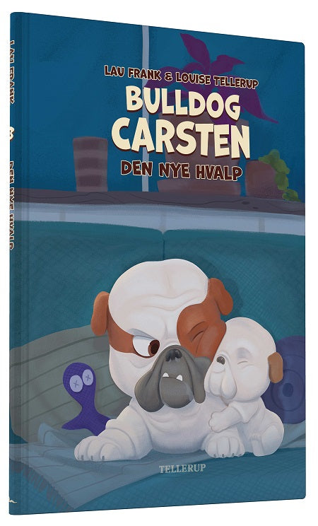 Børnebog om bulldoggen Carsten