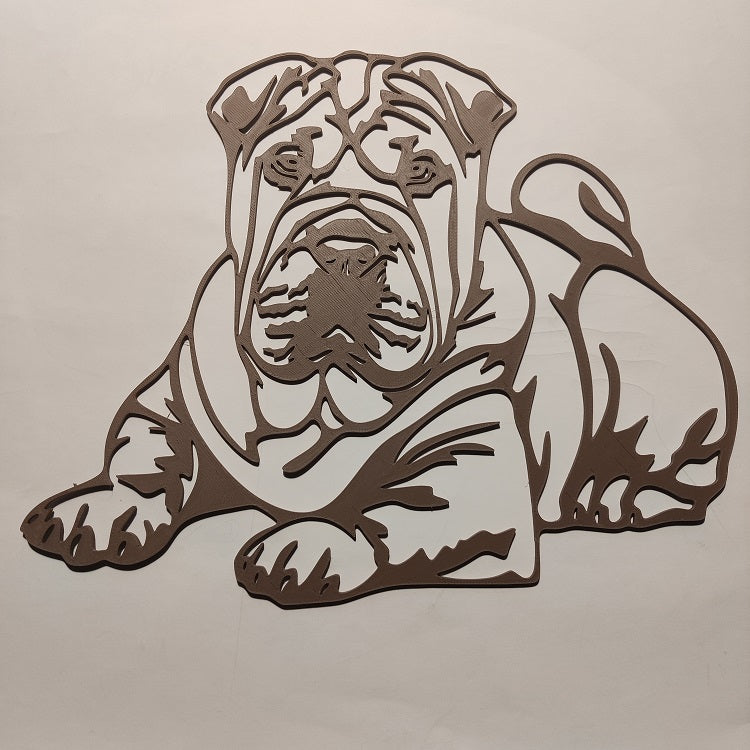 Shar Pei i 3D print