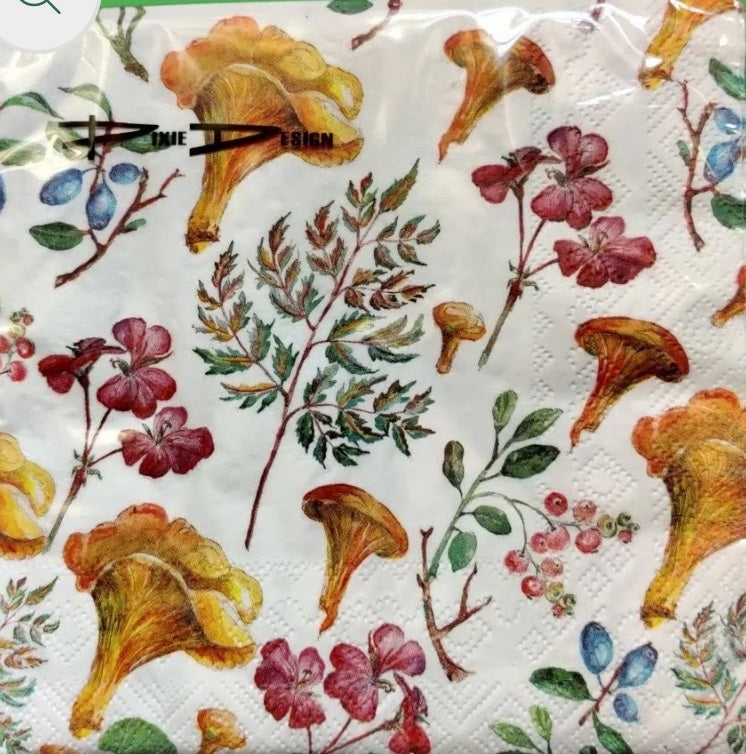 Pussel med Flora Danica - Svampar - 1000 bitar