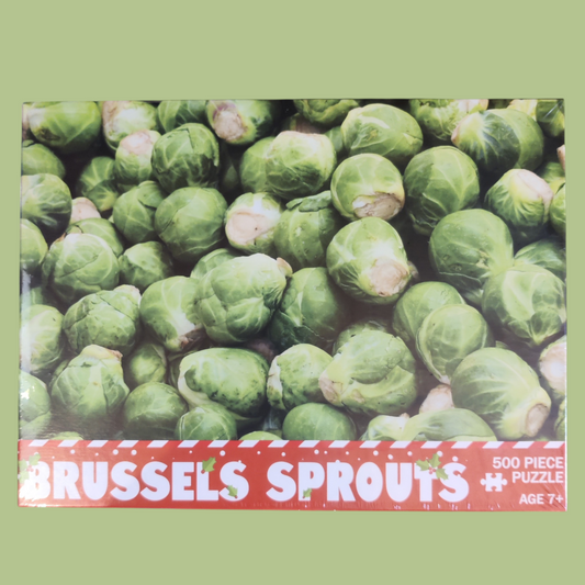 Pussel med brysselkål - 500 bitar