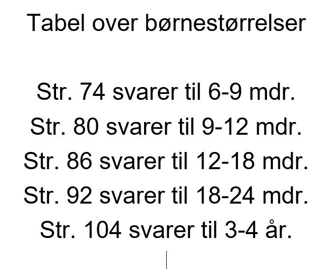 Børnekjole i bambusstof